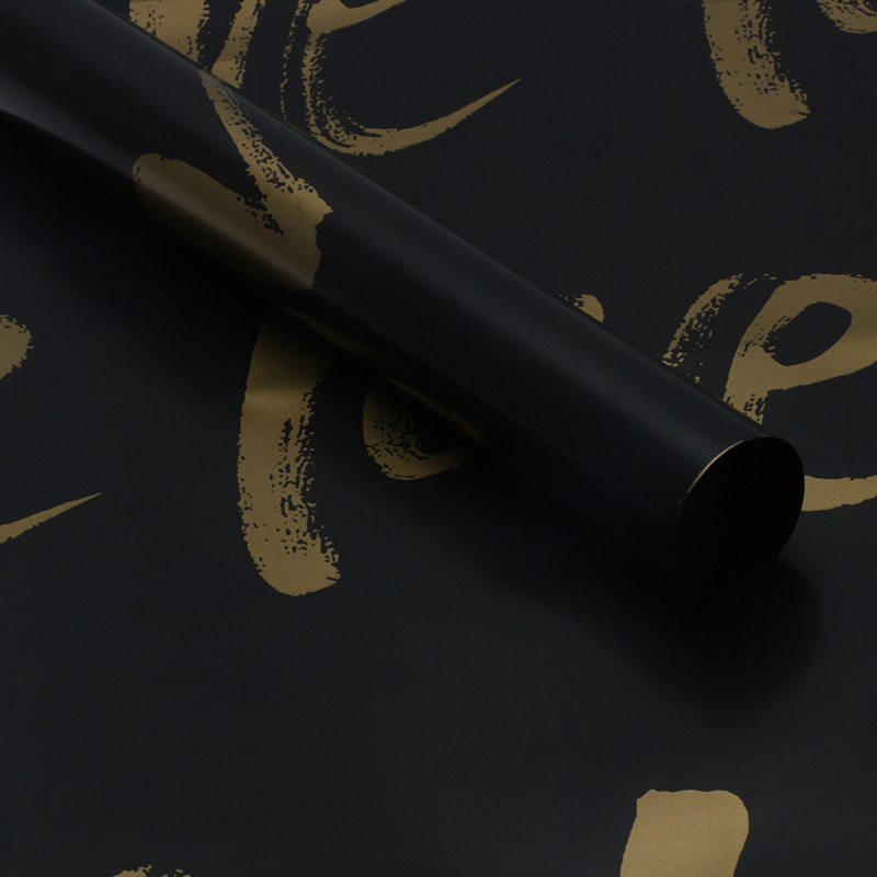 Negro; 57 * 57cm20 hojas / paquete