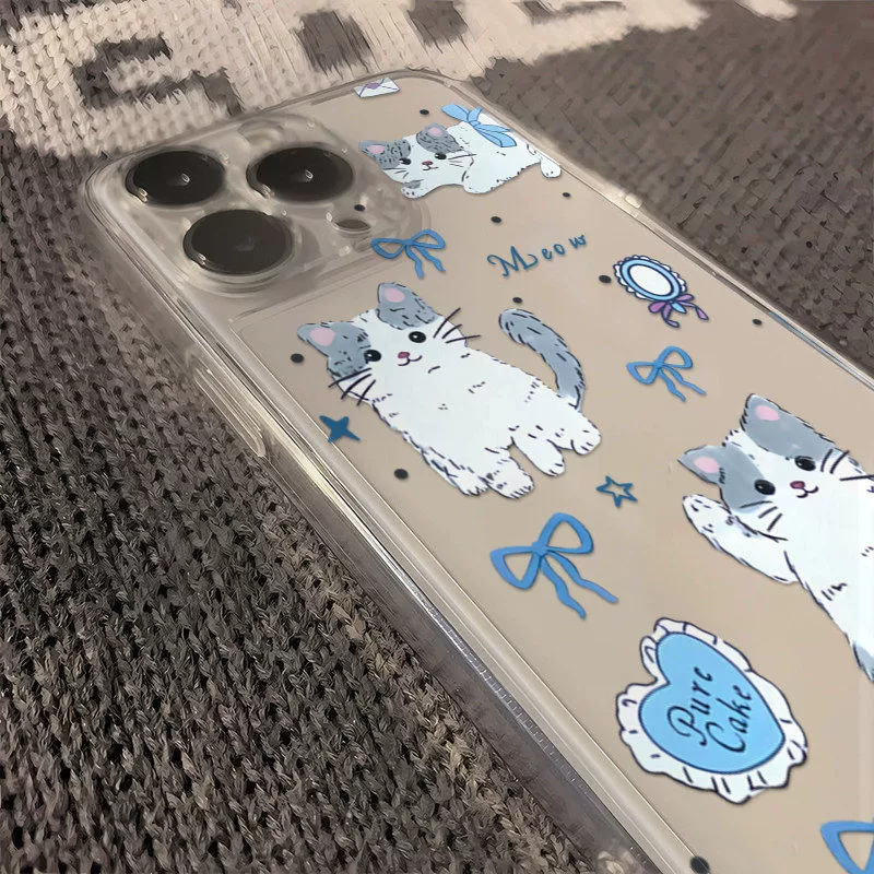Apple, iPhone15, совместимый чехол с бантом, мультяшное космическое iPhone13 Pro, 16promax