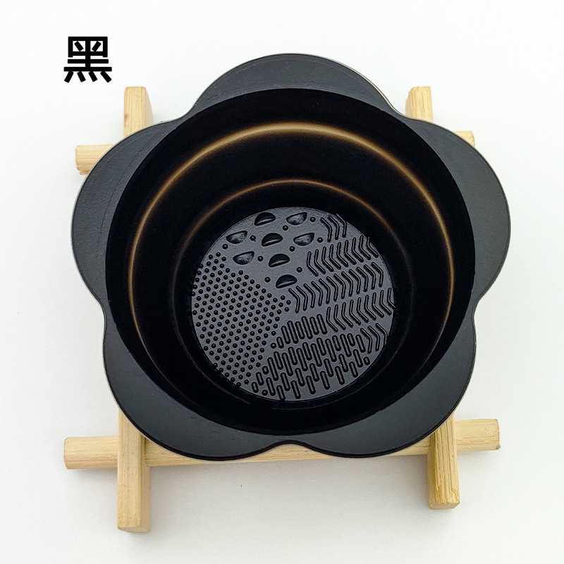 ブラシパッド花型シリカゲル折り畳み洗浄ボウル化粧ブラシ洗浄一体美化粧卵洗浄パフ洗浄|undefined