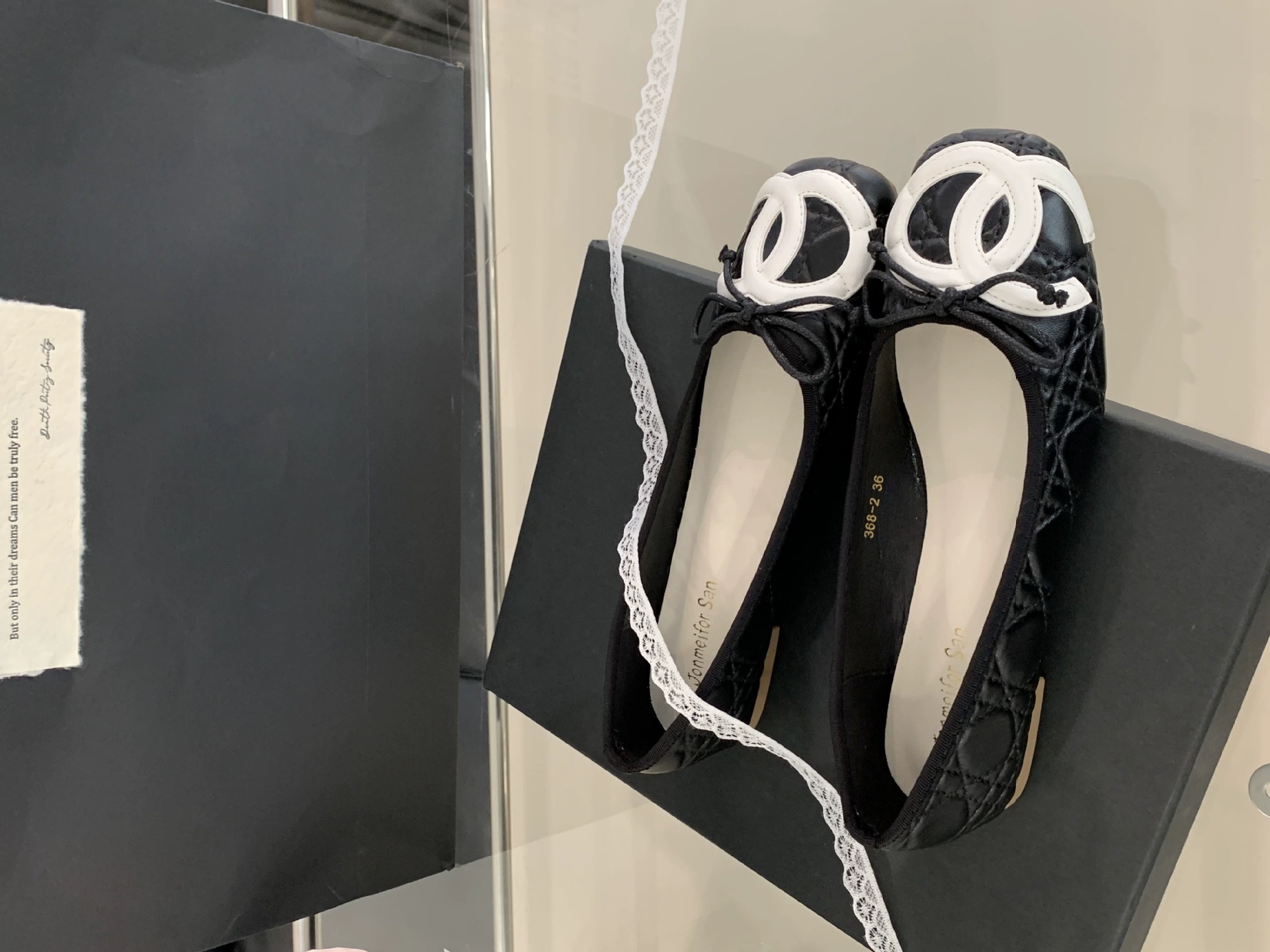 2025 Xiaoxiangfeng Mid-season Kangpeng Bow Ballet Shoes Flat Single Shoes Women's Shoes