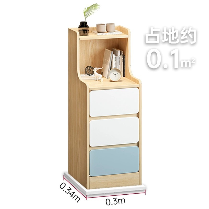 Mesa de noche para alquiler dormitorio moderno minimalista cama almacenamiento rack ultra estrecho brecha gabinete pequeño dormitorio armario