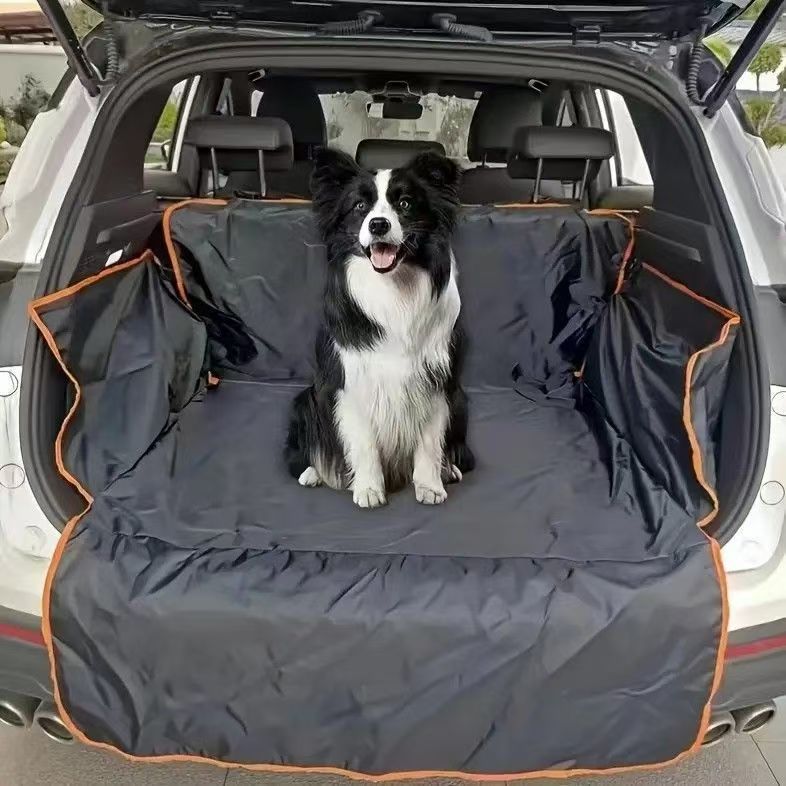Car Back Seat Suv Business Vehicle Trunk Seat Cushion Waterproof and Stain-Resistant Mat Easy to Clean Pet Mat Universal Type