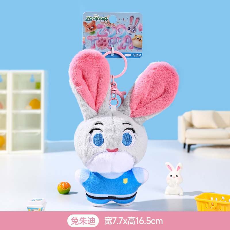 本物のズートピア ジュディ フォックス ニック人形バッグペンダント女性ぬいぐるみきしむ人形卸売|undefined