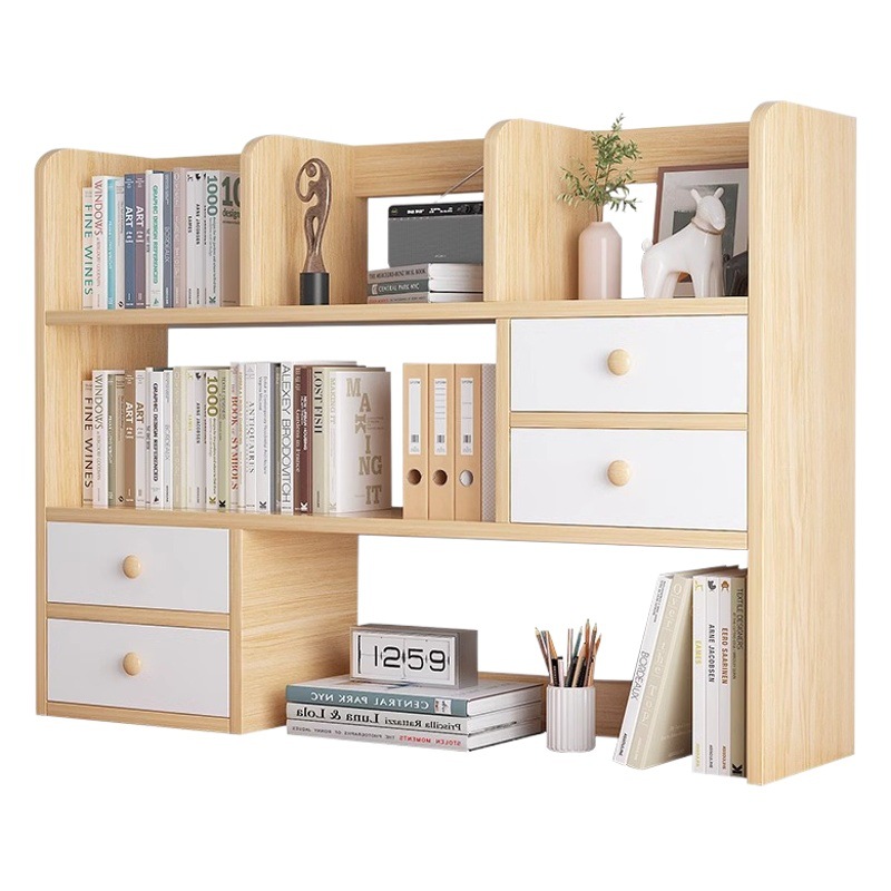 Estante de escritorio estante de almacenamiento simple dormitorio estudiantil estante de almacenamiento multicapa escritorio estante de capas escritorio pequeño estante de escritorio
