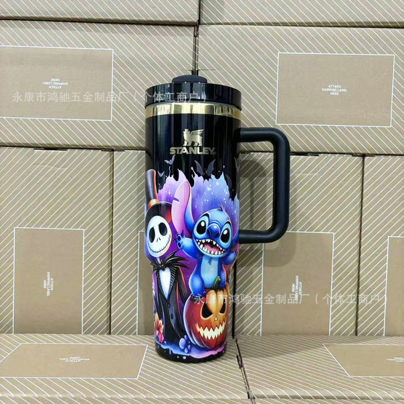 亚马逊史迪仔40oz冰霸杯史丹利容量便携汽车杯不锈钢夜光保温杯|undefined