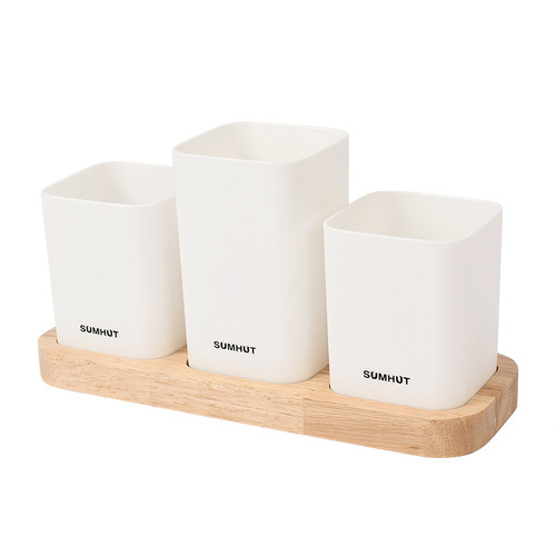 Multifunctional storage box set tableware bathroom drainable and removable storage rack desktop storage rack