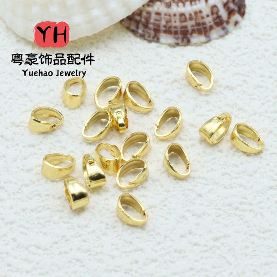 Necklace pendant melon buckle 14K gold color melon buckle pendant buckle accessories clip pendant jewelry materials wholesale