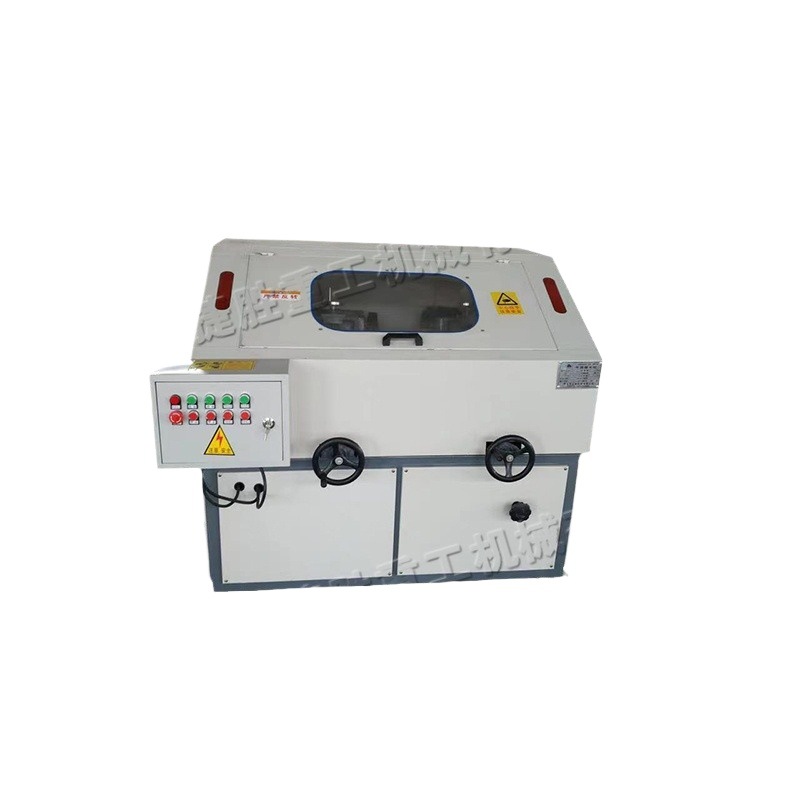 máquina de pulido de círculo exterior de mesa máquina de pulido de superficie exterior de tubería molde de tubería metálica automática completa