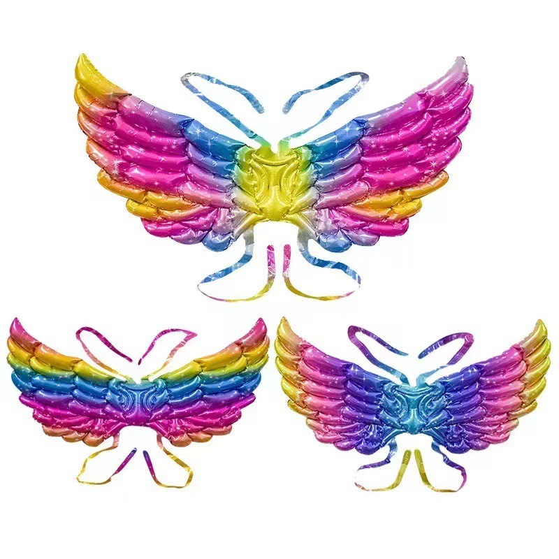 다채로운 천사 날개