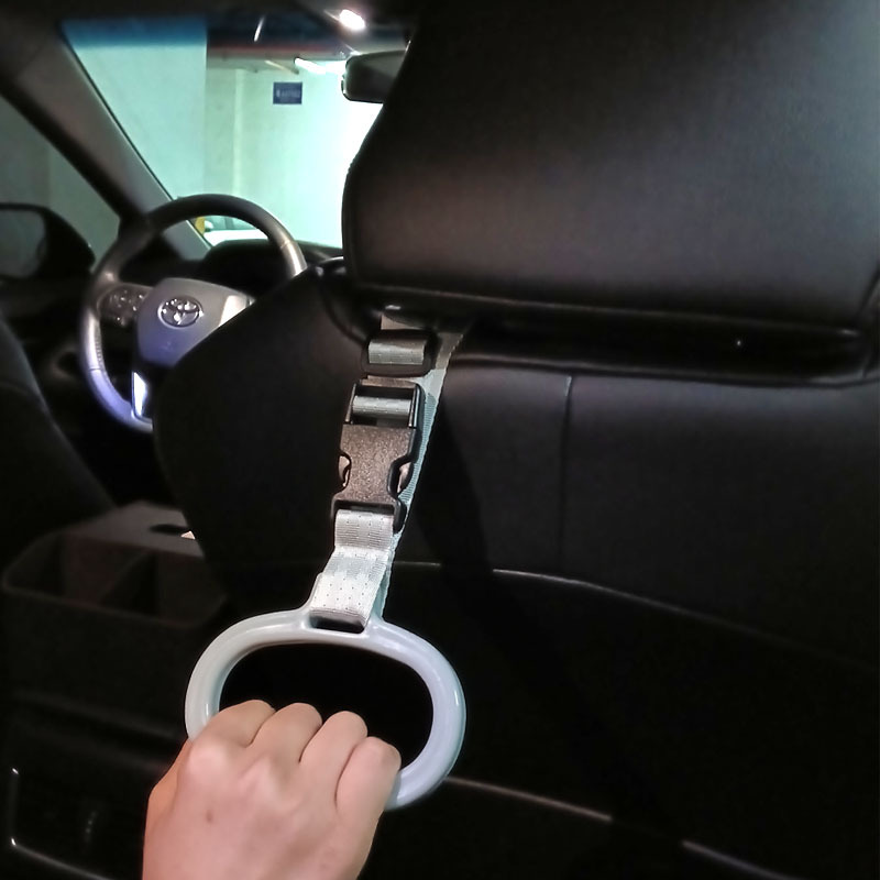 Car Handrails for the Elderly and Kidsren, Adjustable Car Auxiliary Handles, Disabled Pregnant Women's Upper and Lower Car Handrails