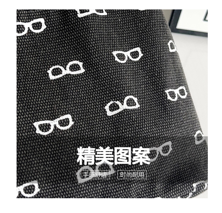 2025 New canvas handbag, a popular female cartoon bucket bag, versatile for Japan and South Korea, and an ins hand-held tote lunch box bag undefined