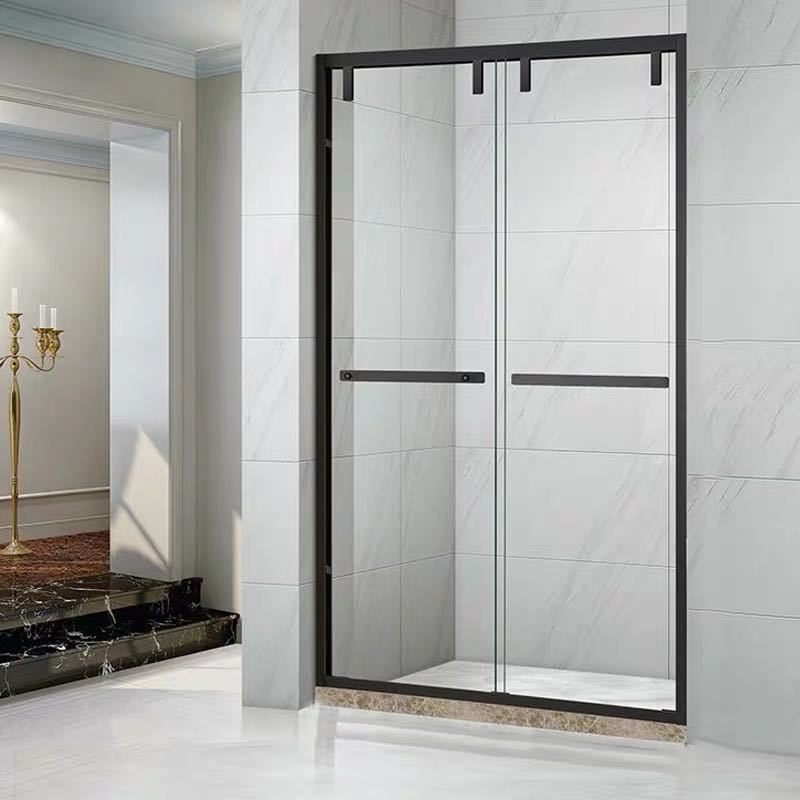 Rectangular Shower Room with Tempered Glass Edging, Sliding Door Bathroom, Hotel Bathroom with Wet and Dry Separation Partition Rectangular Shower Room with Tempered Glass Edging, Sliding Door Bathroom, Hotel Bathroom with Wet and Dry Separation Partition
