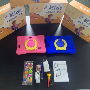 Cross-border A133 quad-core 7-inch children's tablet computer student education computer wholesale children's software learning machine
