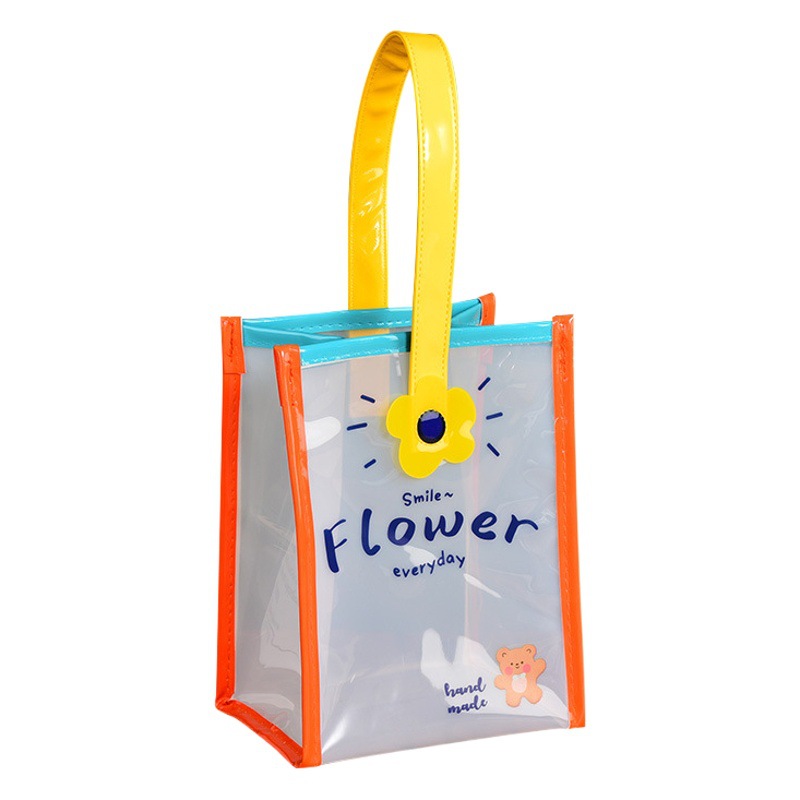 Bolsa de regalo de PVC transparente, bolsa de dulces, bolso de mano, bolsa de embalaje de regalo personalizada