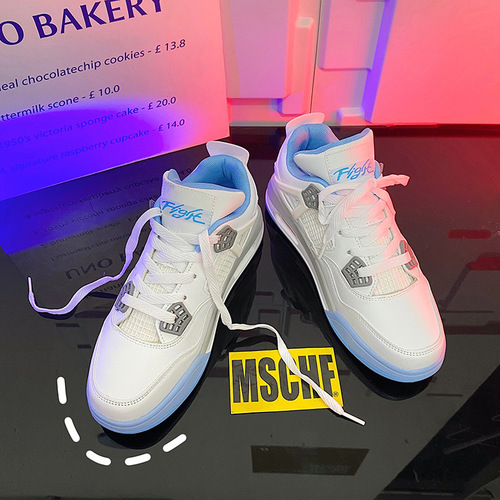 Casual sports shoes  new versatile internet celebrity leather dad shoes ins air cushion shoes for women spring