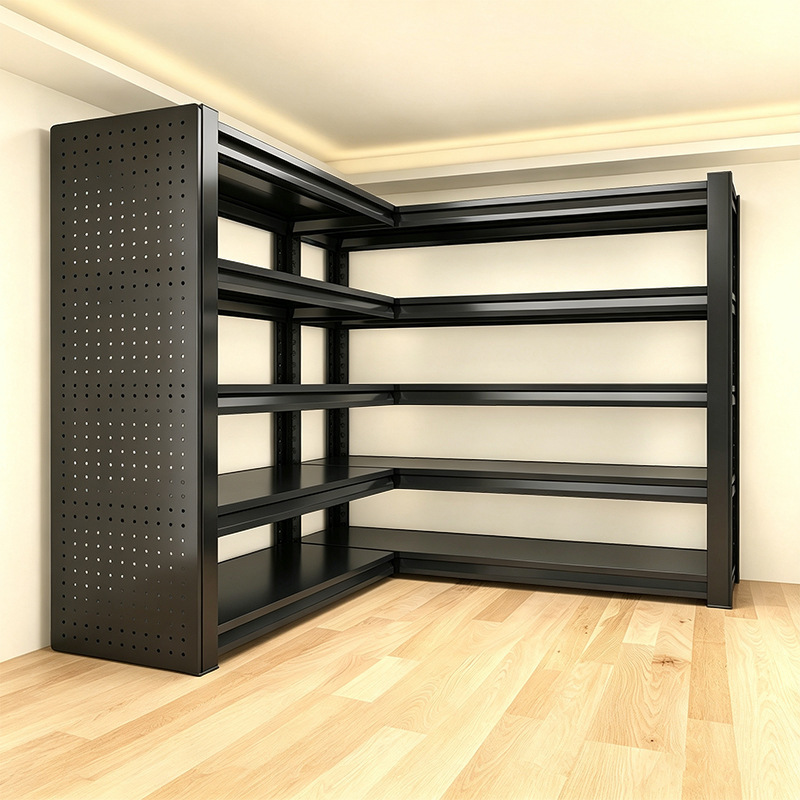 Household L-Shaped 90-Degree Corner Multi-Layer Storage Rack Warehouse Corner Cargo Rack Integrated Wall-Mounted Balcony Storage Rack Household L-Shaped 90-Degree Corner Multi-Layer Storage Rack Warehouse Corner Cargo Rack Integrated Wall-Mounted Balcony Storage Rack