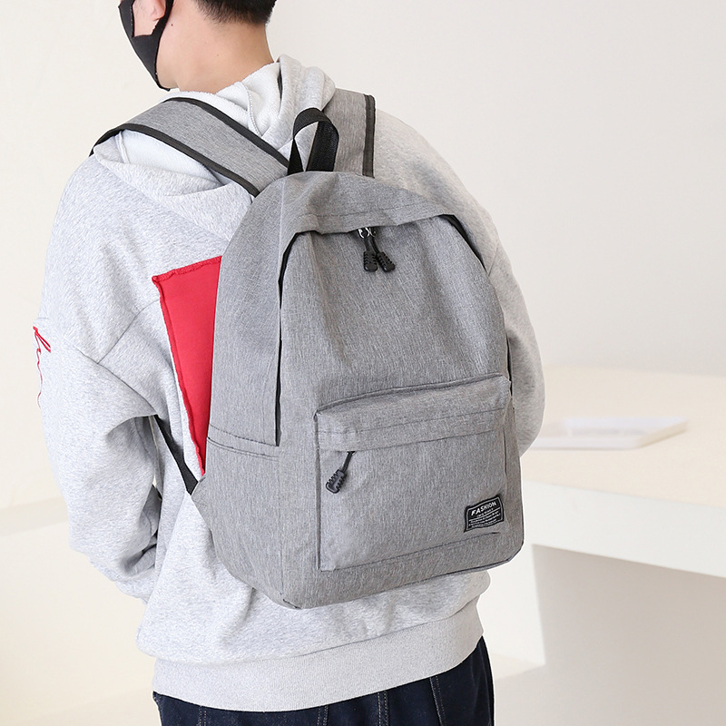Ins-style Korean backpacks, simple college student business computer bags, hiking bags, gift travel bags undefined