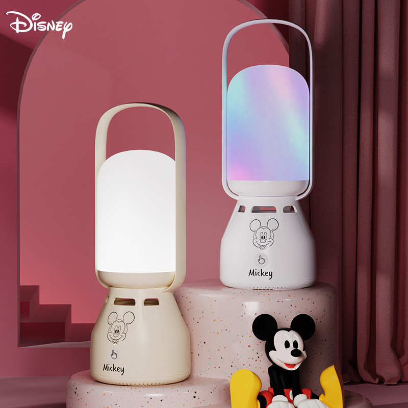 Disney Outdoor Camping Atmosphere Light Portable Home Home Bluetooth Audio Office Desktop Decoration Speaker