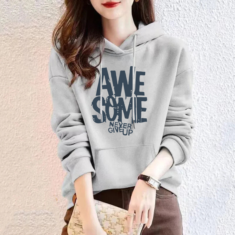 2025 Fashion Spring, Autumn and Winter Velvet Thickeneded Hooded Sweatshirt for Women, Lazy Style, Loose and Slimming Look All-In-One Velvet Top Jacket 2025 Fashion Spring, Autumn and Winter Velvet Thickeneded Hooded Sweatshirt for Women, Lazy Style, Loose and Slimming Look All-In-One Velvet Top Jacket