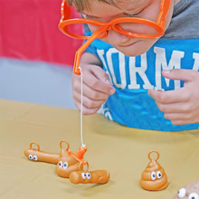 创意眼镜钓便便游戏新奇整蛊搞怪桌面儿童玩具活动比赛礼物