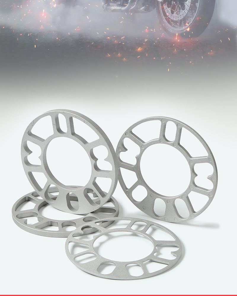 Car Wheel Hub Et Piece Friction Gasket Flange Aluminum Alloy 3Mm/5Mm Available for Wheel Hub Modification and Widening