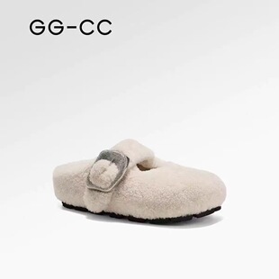 GGCC��ʽ��ϵ������ɫëë��ЬŮ2025�＾�¿�һ�_�Ű��^��Ь��Ů