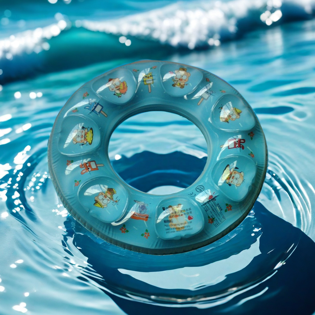 Flotador de Natación Engrosado para Adultos 70-90 cm de PVC para Natación image 4