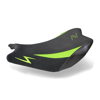 Motorcycle cushion, lowering/raising seat cushion front and