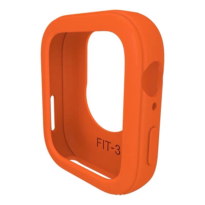 适用华为手表fit4保护壳FIT3手表半包硅胶运动手表保护不伤表软壳|undefined