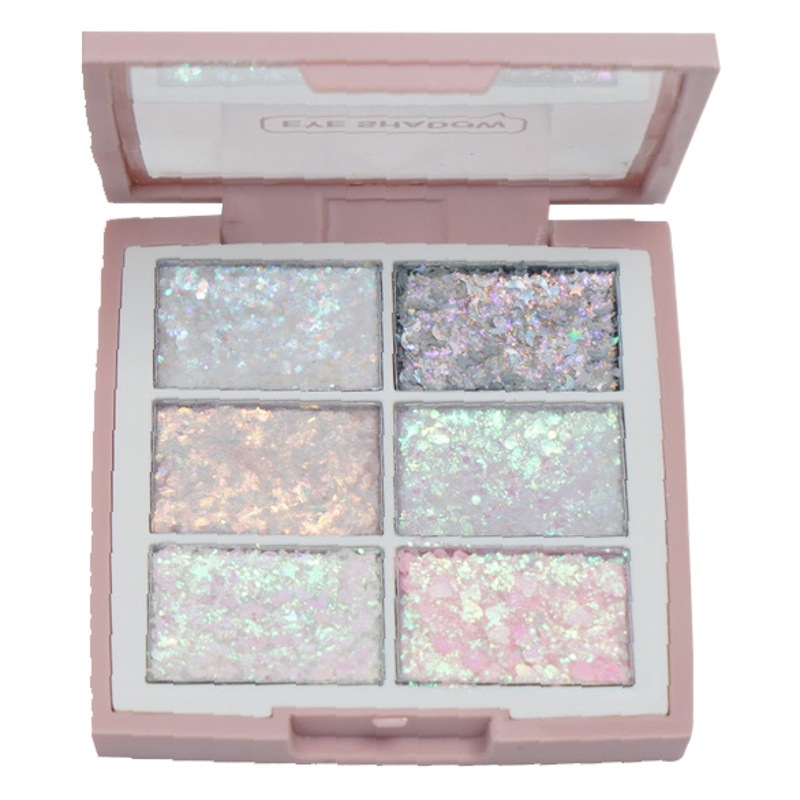NOVO colorful candy paper eye shadow cream 5311 mashed potatoes Pearl glitter sequins eye makeup glitter gel eye shadow plate