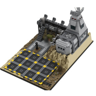 Moc-67054 Emipre Base on Tatooine Model Building Toy Set 1927 Particles