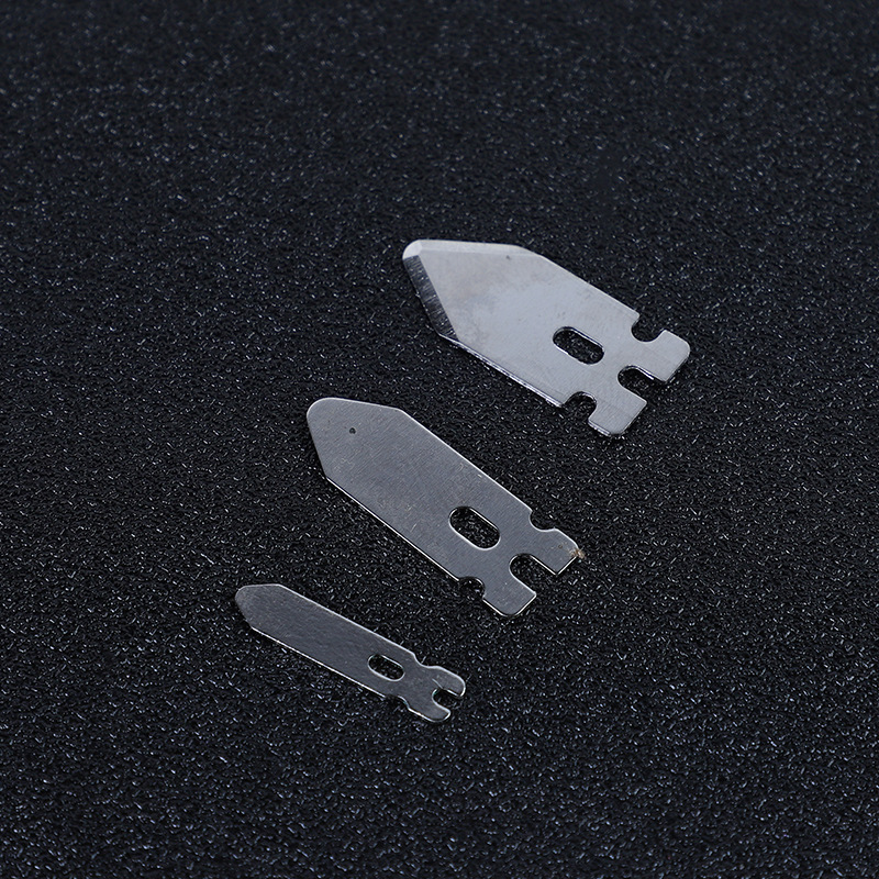 厂家供应异形刀片 穿刺刀 不锈钢钨钢刀片食品刀雕刻刀胶带刀