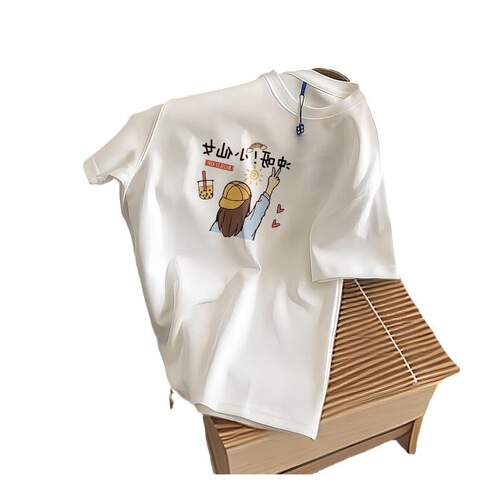 Short-sleeved T-shirt top for women