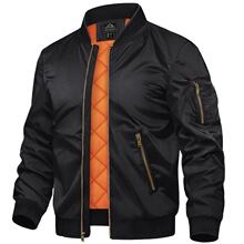 U 80418 Men's Baseball Jacket Thin Cotton Jacket ��ʿ���ފA