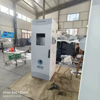 Elektrikli avtomobil şarj cihazları Shell Ac Charging Cabinet Metal
