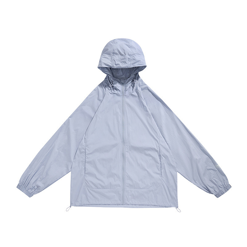 マウンテンスタイルの軽くて涼しい男性用屋外日焼け止め服 3M カップル通気性スキン服トレンディな抗 UV アイスシルク日焼け止め服|undefined