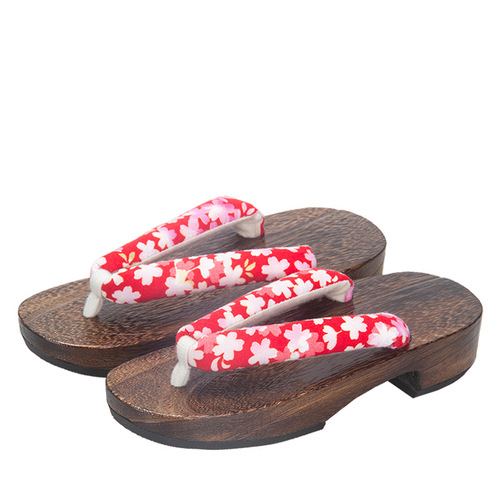  Japanese Children's Geta Sandals for Girls, Matching Hanfu Yukata Stage Shoes Anime Geta Sandals