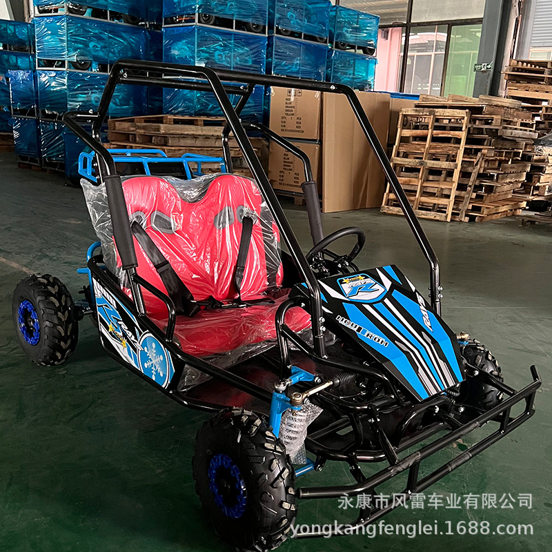 Kart Eléctrico Familiar 48V 500W Todoterreno de Hierro y Plástico