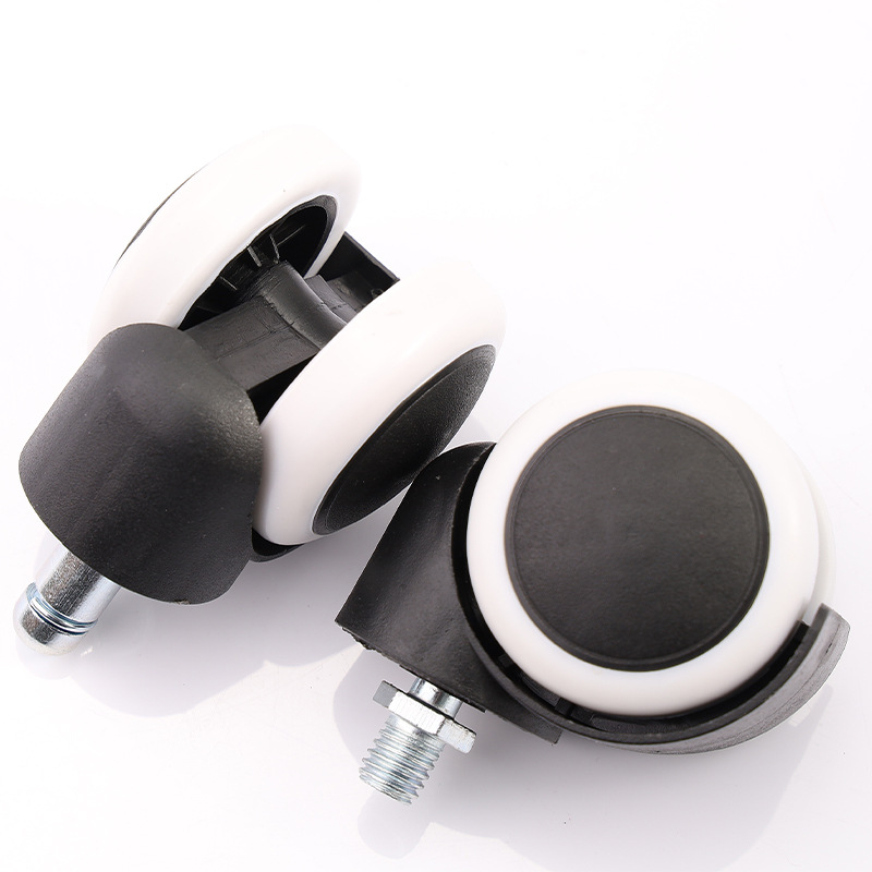 转椅轮子万向轮办公椅电脑椅子滑轮老板脚轮电竞座椅滚轮轱辘配件