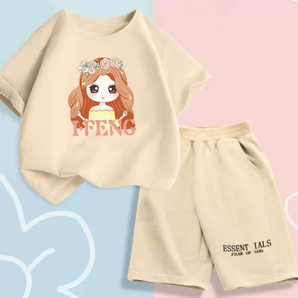 Apricot long hair girl