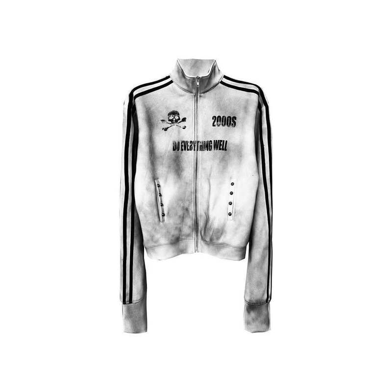 European and American Fashion Autumn and Winter Hoodies, Sweatshirts, Pullovers, Long-Sleeved Spray-Printed Sweatshirts, Sweatpants, Rivet Pocket Suits