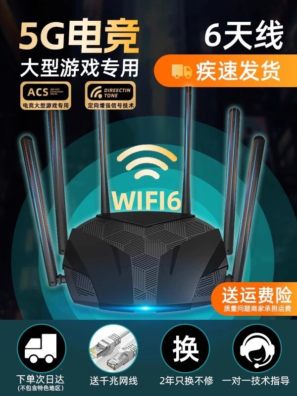 Wifi6Pro enhanced version [Support IPv6 High speed/APP remote management/port bl…