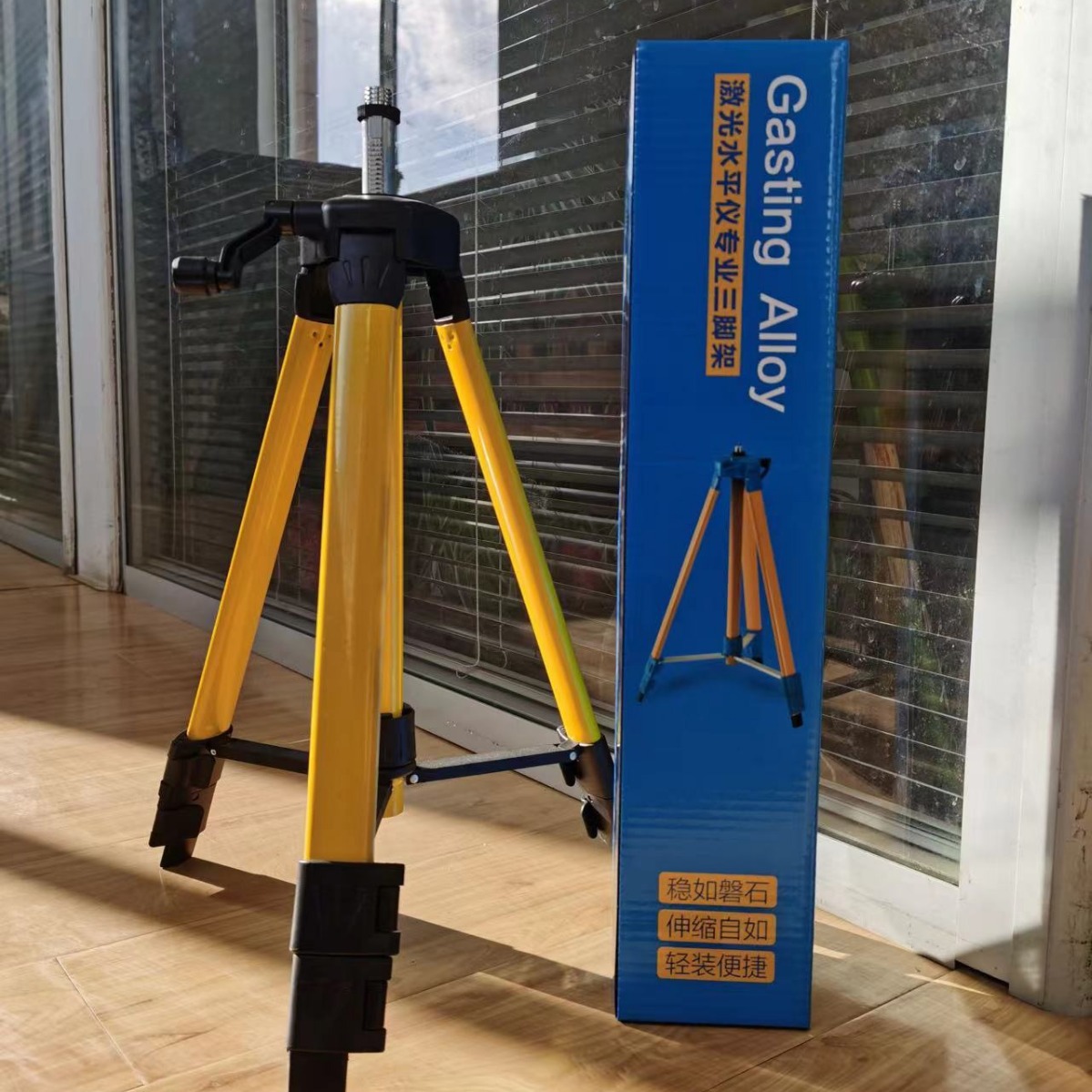 精品三脚架水平仪三脚架铁合金水平仪支撑架
