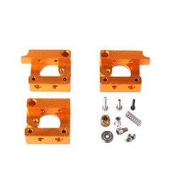 3D打印機噴頭 MK8擠出機鋁塊 DIY配件i3擠出機支架 單噴頭固定塊