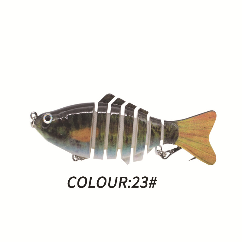 Multi Jointed Fishing Lures Hard Swimbaits Bass Trout Fresh Water Fishing Lure