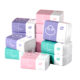 Plant protection tricolor flower paper 40 packs of napkins 4 layers of paper towels batch removable household toilet paper a generation of hair