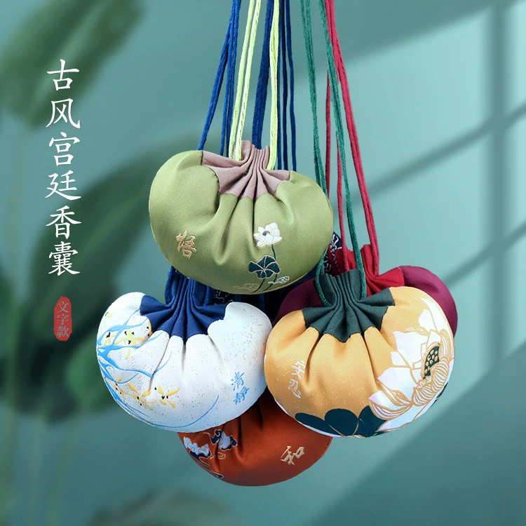 Фестиваль лодок-драконов Саше пустая сумка Полынь Традиционная китайская медицина Лаванда носить антикварный дворец благовония сумка кошелек оптом