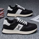 Мужская обувь, весна 2025, новые модные универсальные кроссовки для подростков, повседневная мужская спортивная обувь на толстой подошве с толстой подошвой «Форрест Гамп»