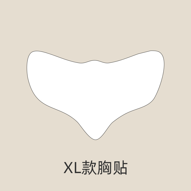 XL 사이즈 가슴 패치 1개, 60.5g