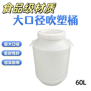 �Ӻ������|60kg���ϰ׷�ͰʳƷ��ȫ���ϰ��bͰ�{�zͰ60L����Ͱ�S